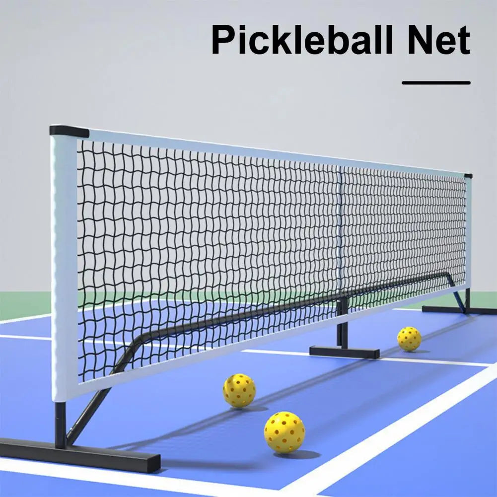 22FT Portable Badminton Net System with Metal Frame