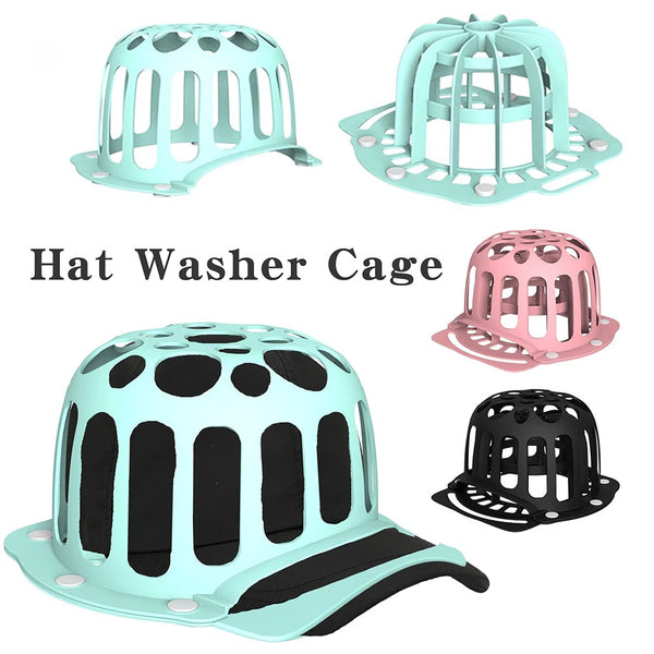 Hat Washer Cage – Baseball Cap Washer Frame Silicone Protector