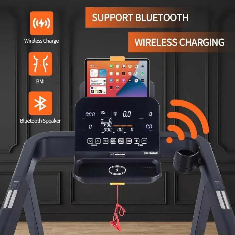 Treadmills for Home Folding Treadmill with LCD Display Incline