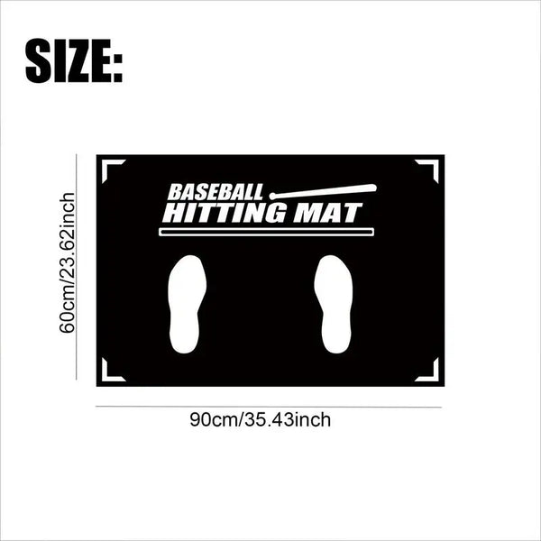 Aid Hitting Batting Practice Mat 90x60cm