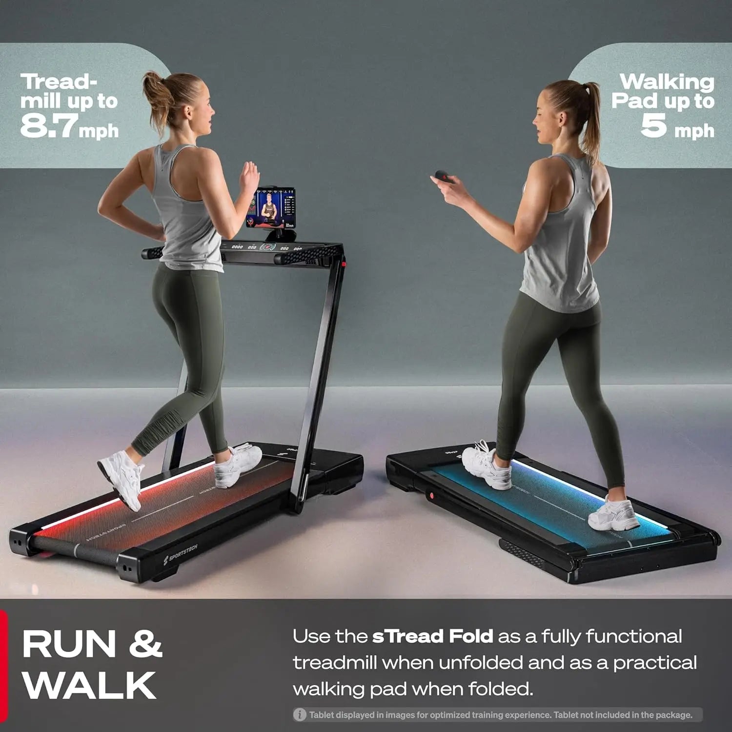 Treadmill Walking Pad Under Desk for Home Office