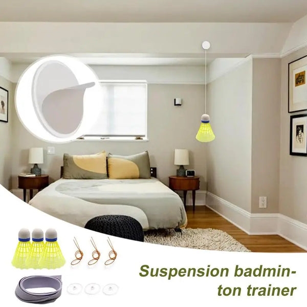 Automatic Rebound Badminton Trainer