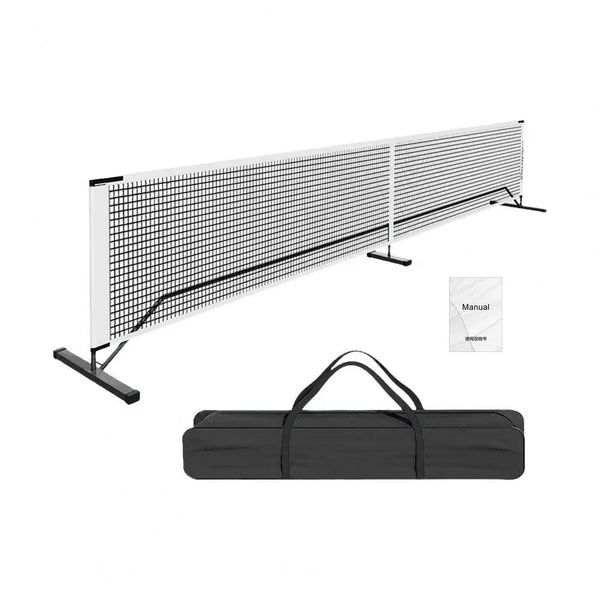 22FT Portable Badminton Net System with Metal Frame