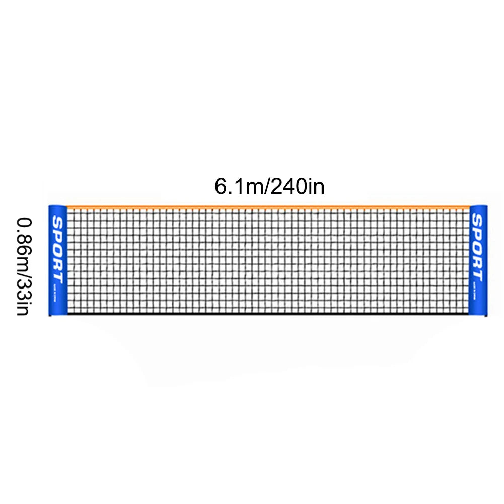 Versatile Portable Badminton, Volleyball & Tennis Net